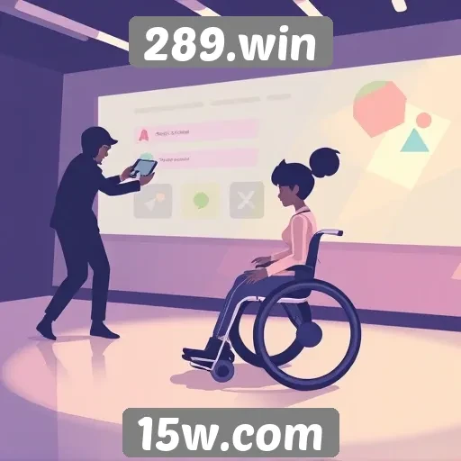 Acessibilidade e interface do usuário em 289.win